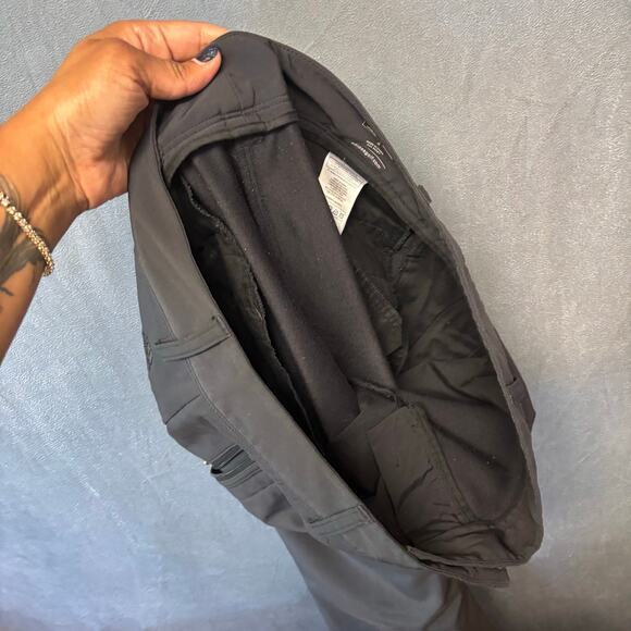 Adidas Golf Performance Trousers Zipper Pockets Womens Size 8 Preppy Windbreaker - Picture 9 of 13